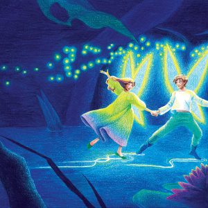 Postal Amor de hadas